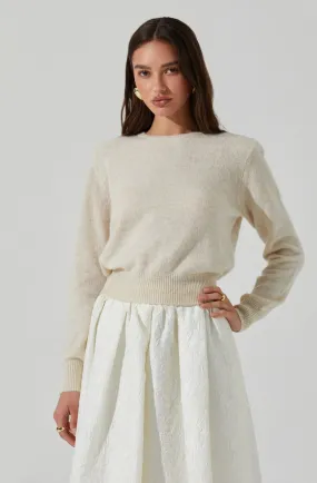 ASTR Kiran Knit Sweater in Ivory