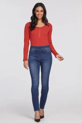 Audrey Mid Rise Soft Sculpt Jeans