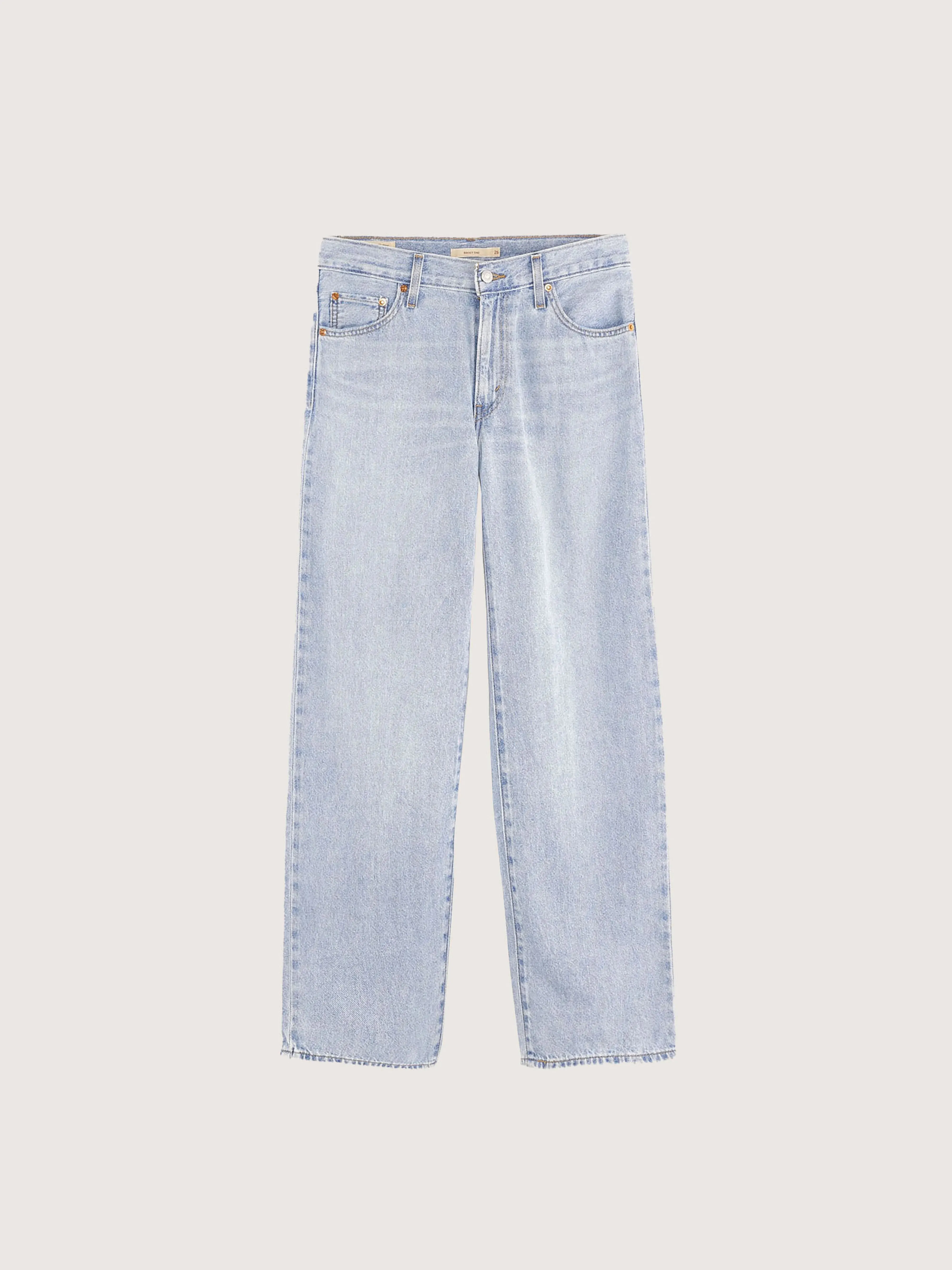 Baggy Dad Lightweight Jeans (242 / W / LT STONE WASH)