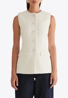 Bailey Tweed Tailored Vest