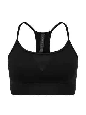 Black Trifecta Versatility Sports Bra