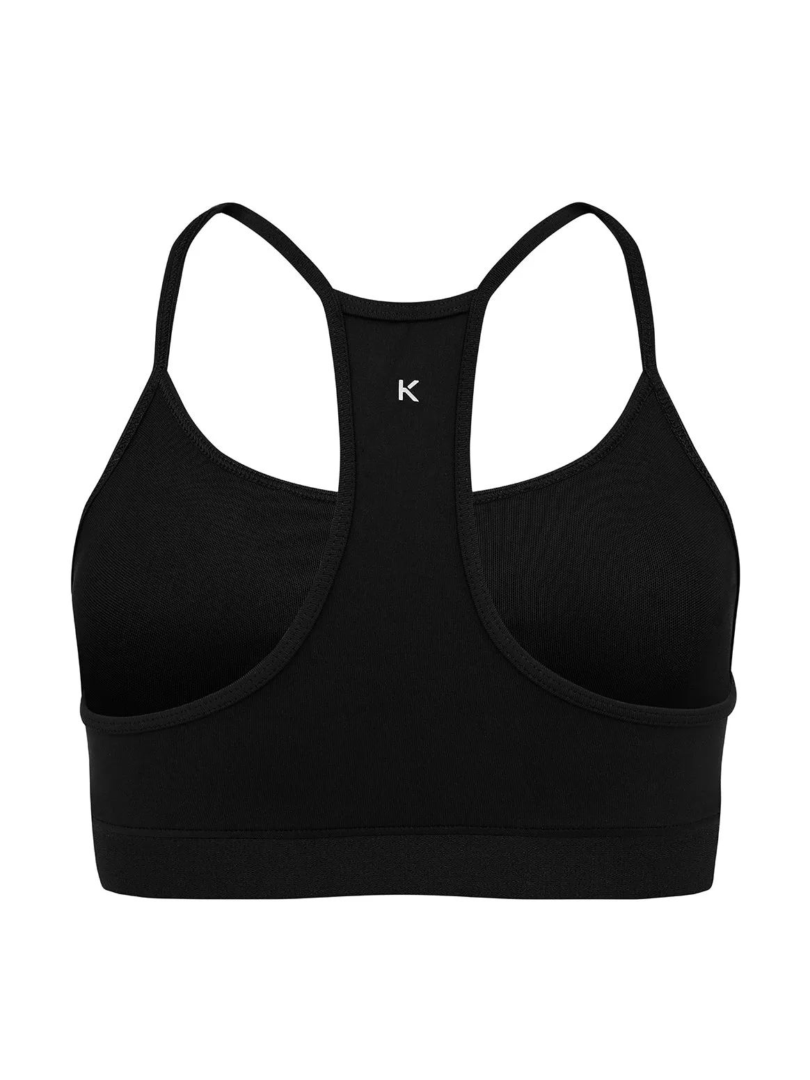 Black Trifecta Versatility Sports Bra