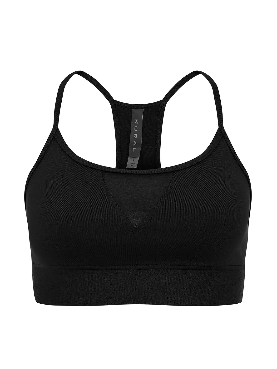 Black Trifecta Versatility Sports Bra