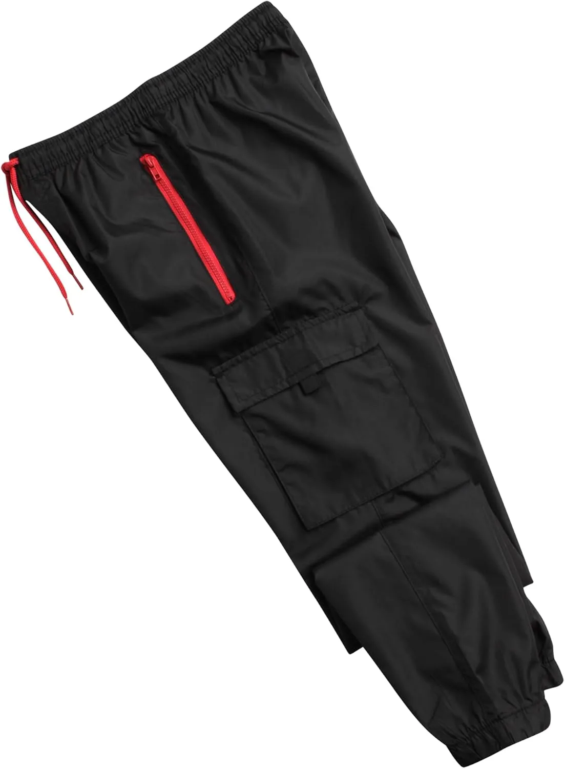 Boys Tech Pants - Quick Dry Performance Stretch Woven Joggers - Hybrid Cargo Jogger Pants for Boys (Sizes: 8-18)
