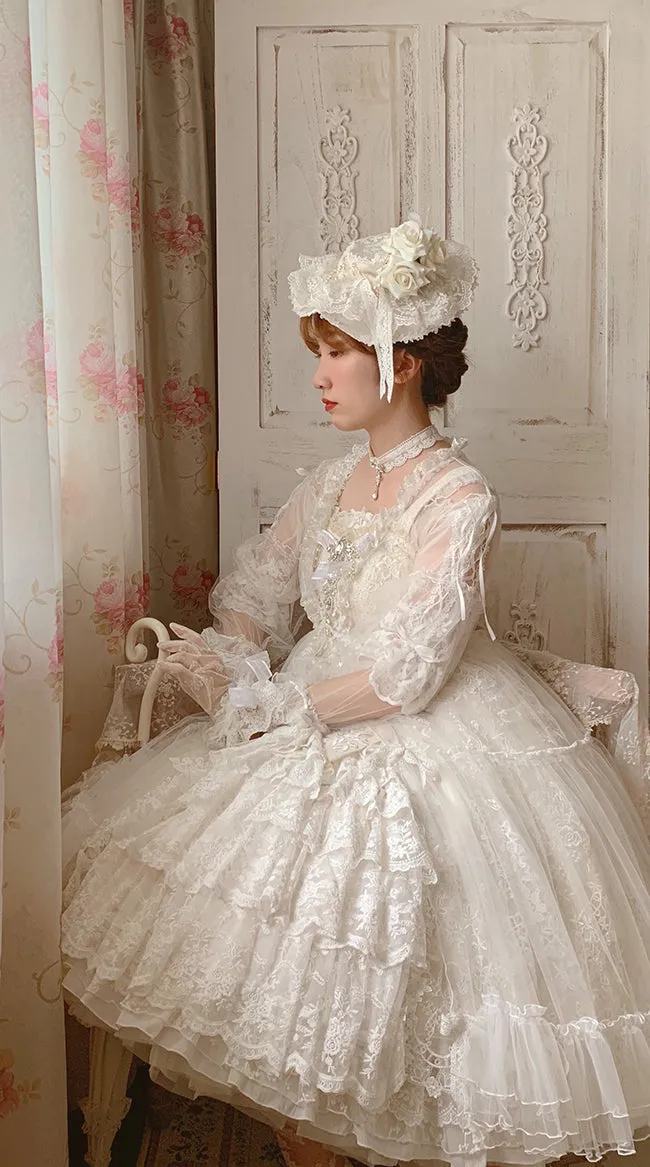 (Buy for me) Sweet Wood~Secret Garden In Midsummer~Lolita Inner Wear Blouse