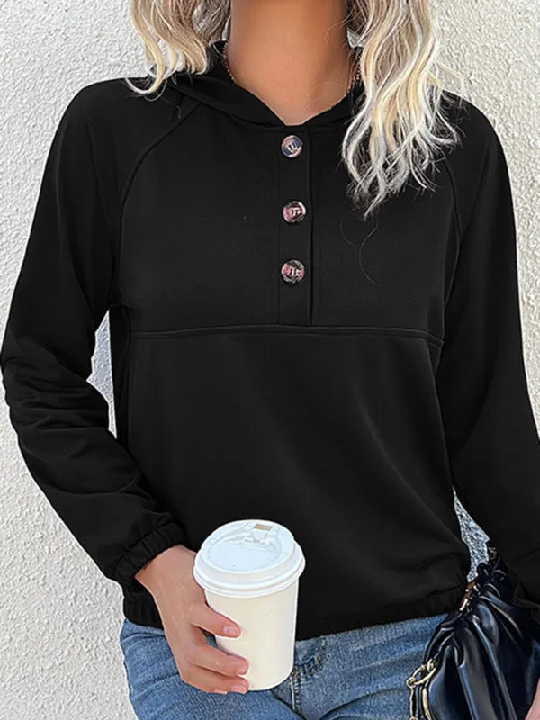 Cali Casual Hooded Autumn-Winter Women's Sweatshirt