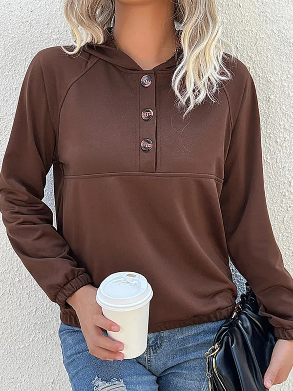 Cali Casual Hooded Autumn-Winter Women's Sweatshirt