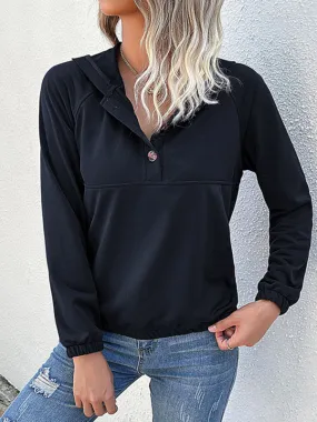 Cali Casual Hooded Autumn-Winter Women's Sweatshirt
