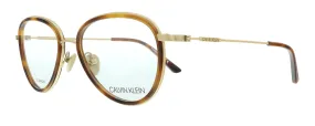 Calvin Klein CK20106 240 Soft Tortoise Aviator Eyeglasses