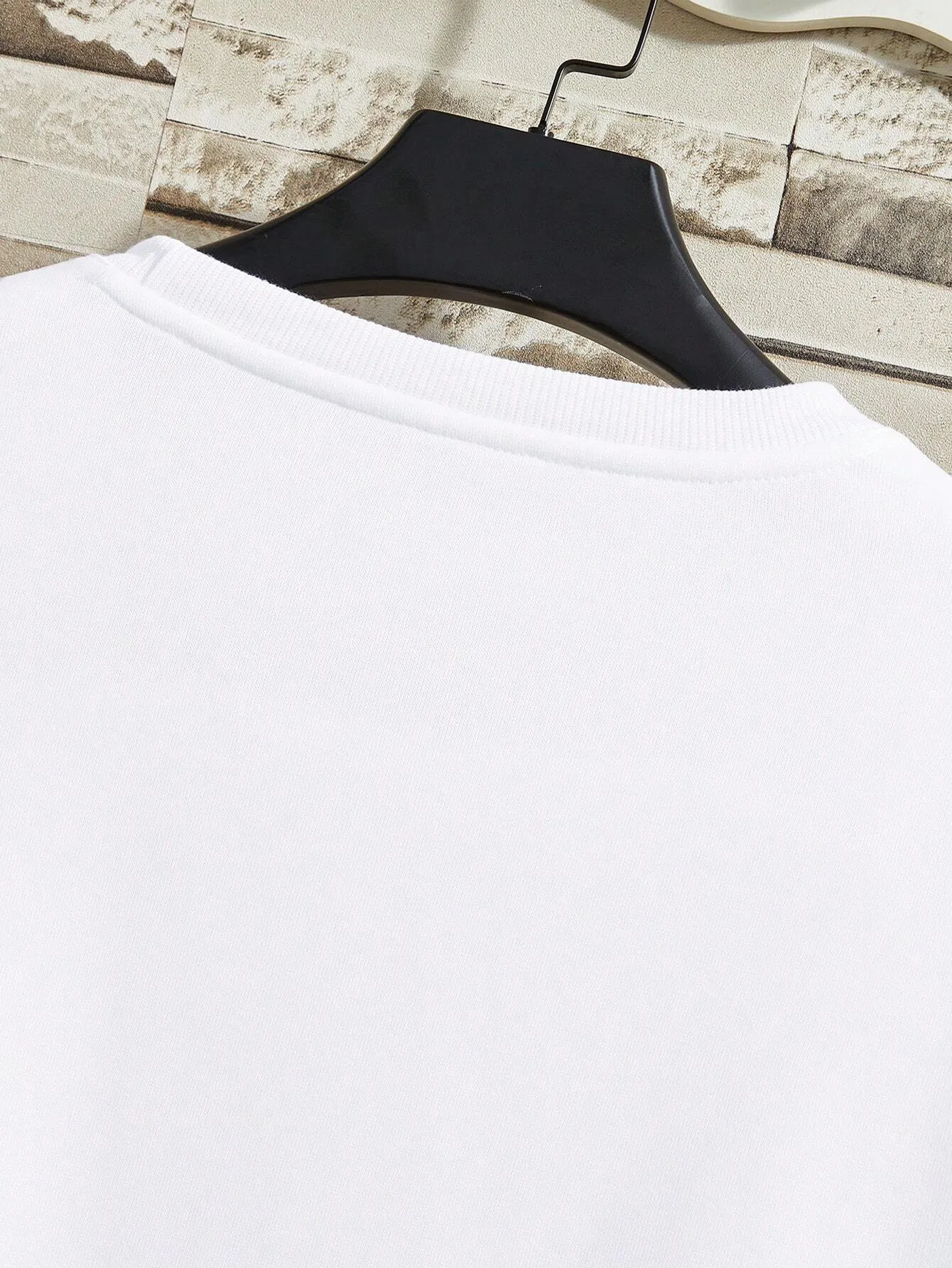 Casual Round Collar Sweatshirt