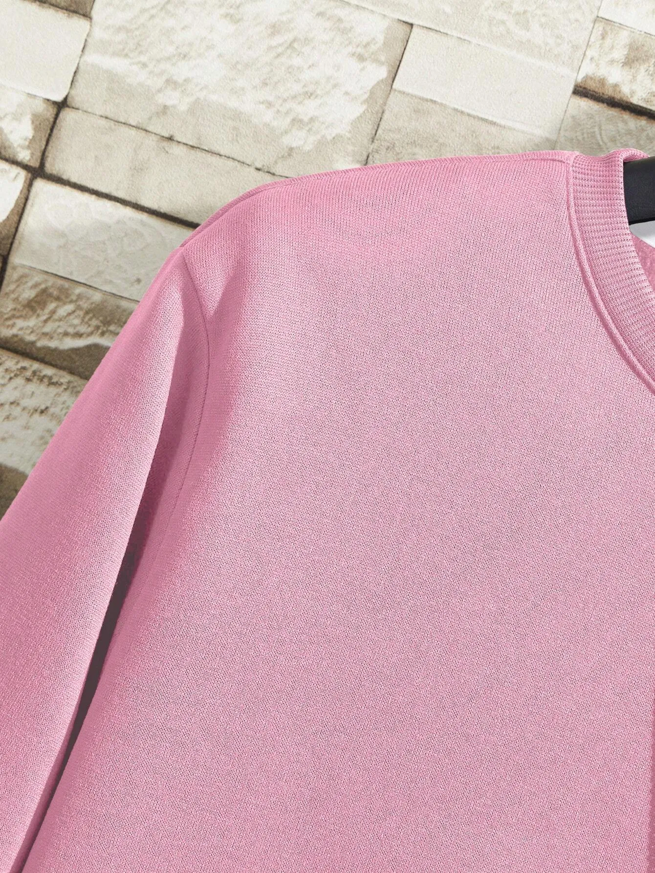 Casual Round Collar Sweatshirt