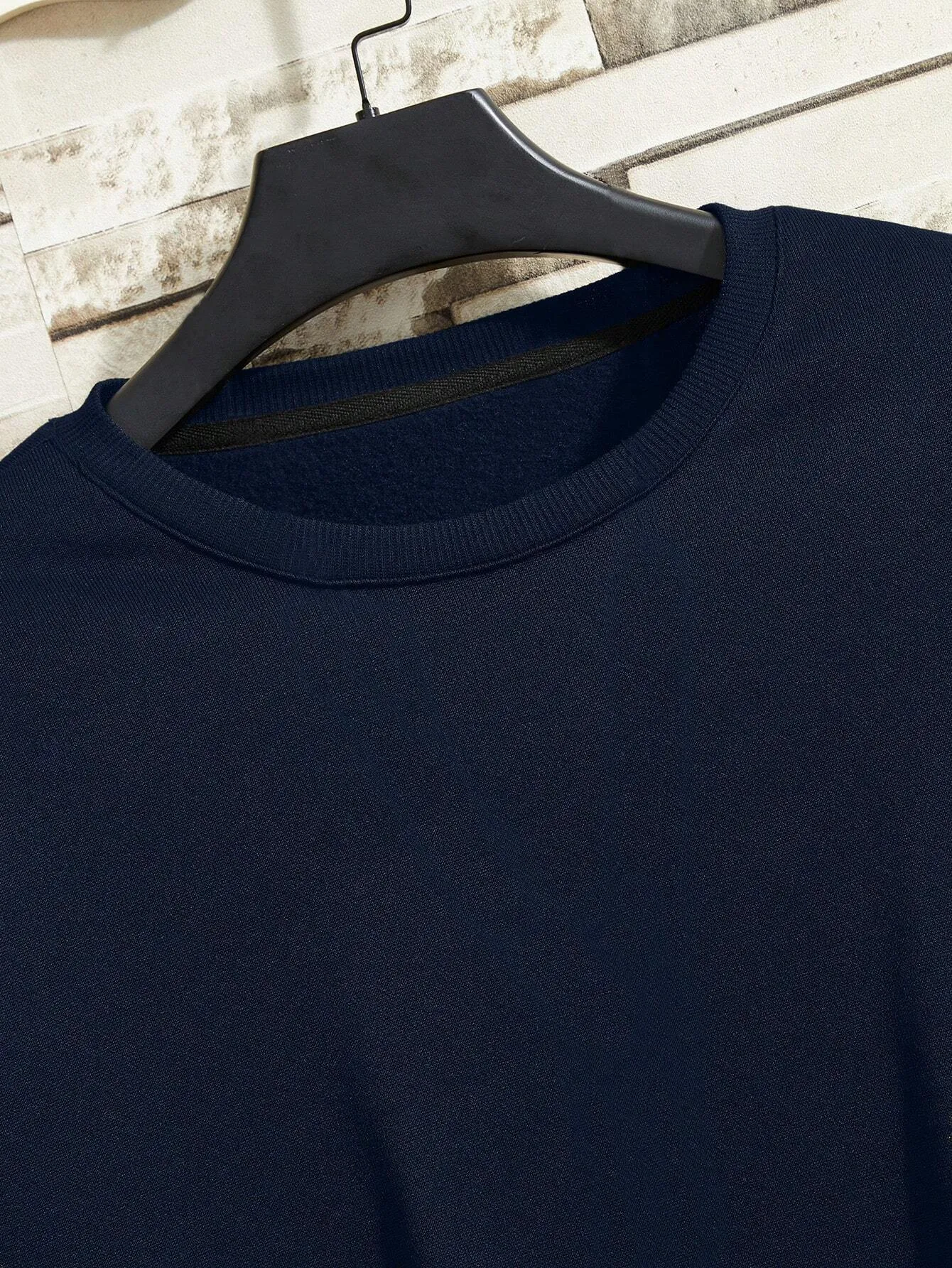 Casual Round Collar Sweatshirt