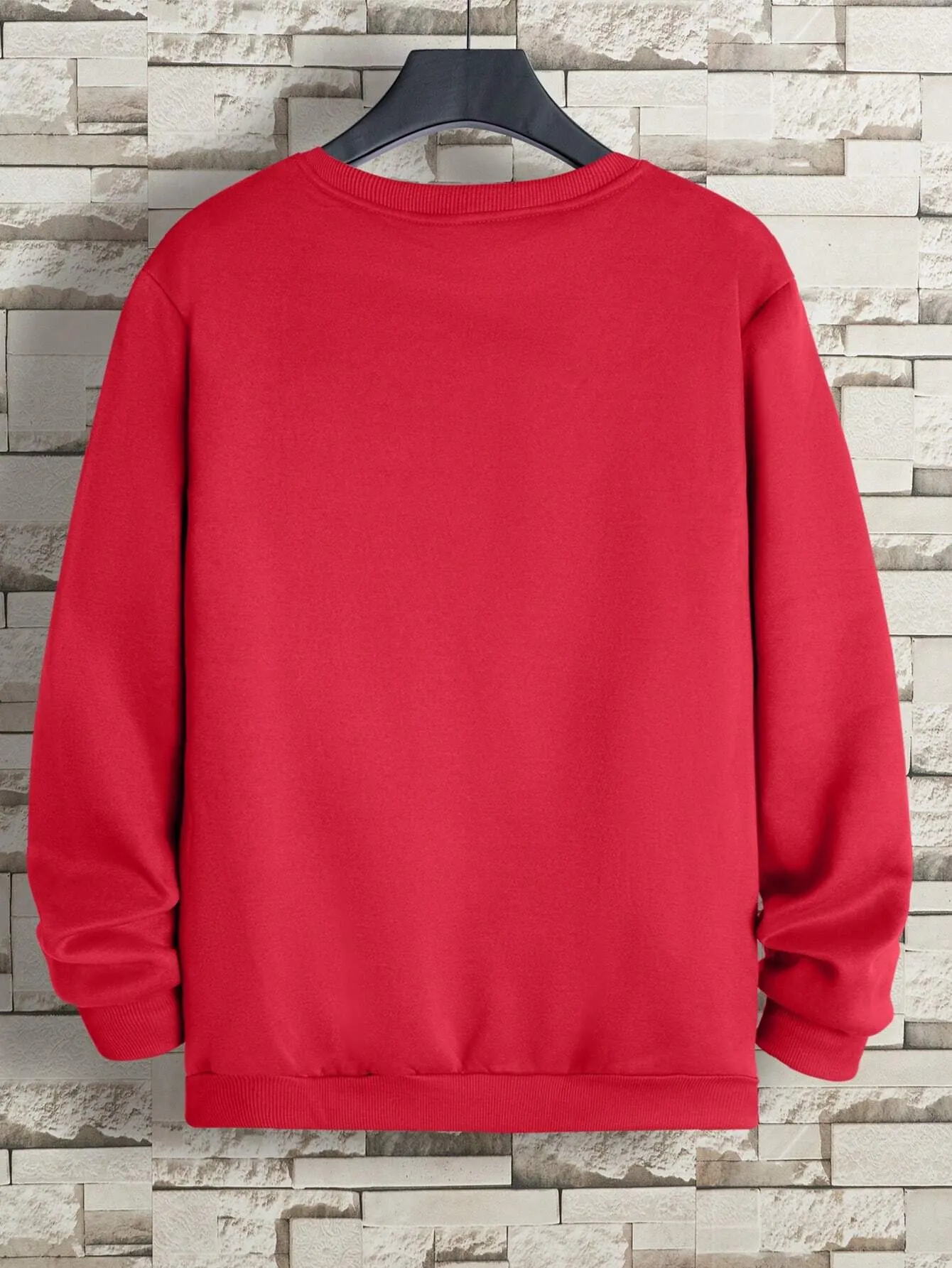 Casual Round Collar Sweatshirt