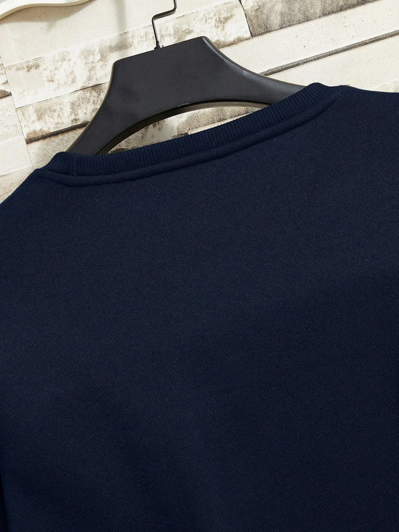 Casual Round Collar Sweatshirt