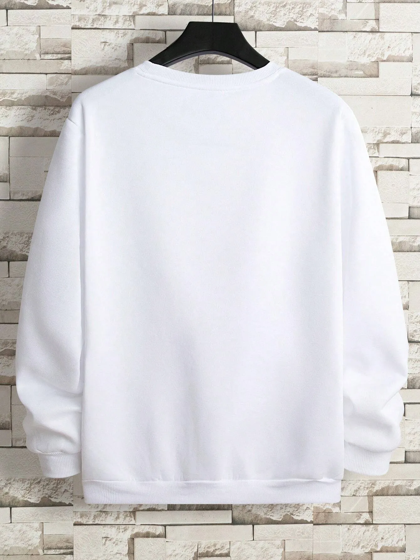 Casual Round Collar Sweatshirt