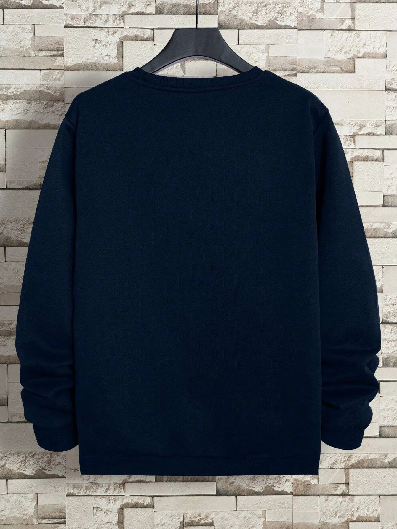 Casual Round Collar Sweatshirt