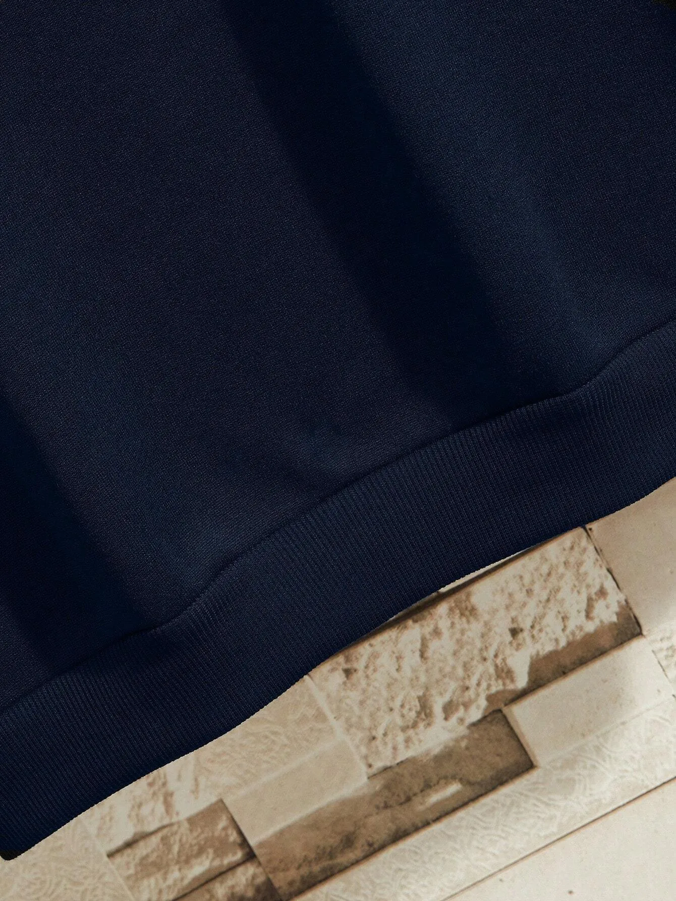 Casual Round Collar Sweatshirt