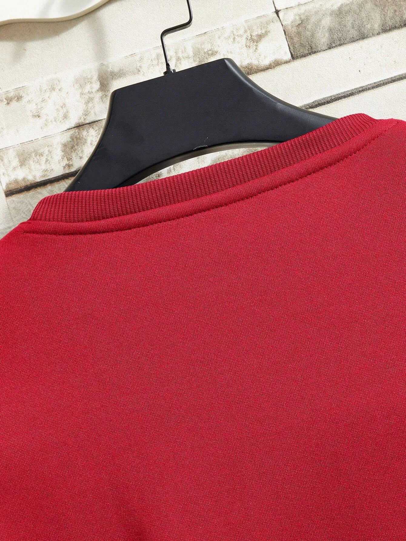 Casual Round Collar Sweatshirt