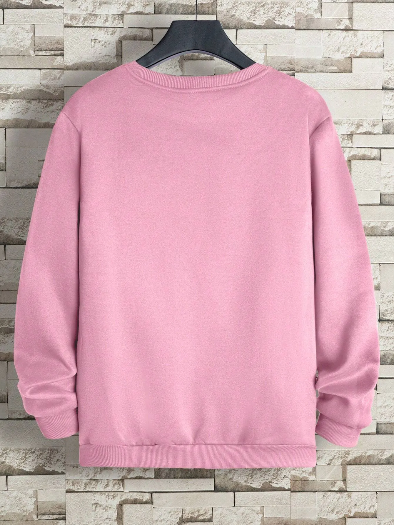 Casual Round Collar Sweatshirt