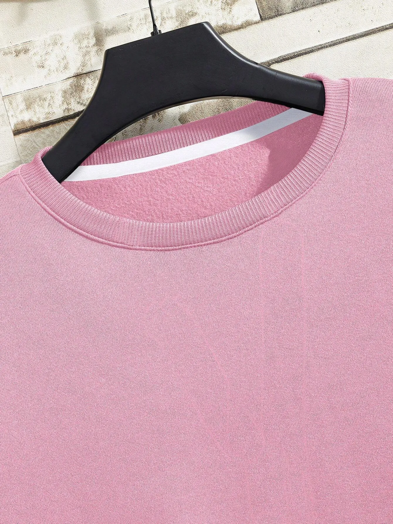 Casual Round Collar Sweatshirt