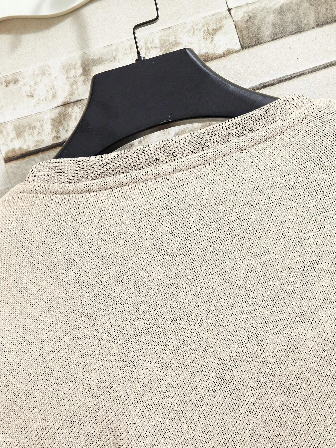 Casual Round Collar Sweatshirt