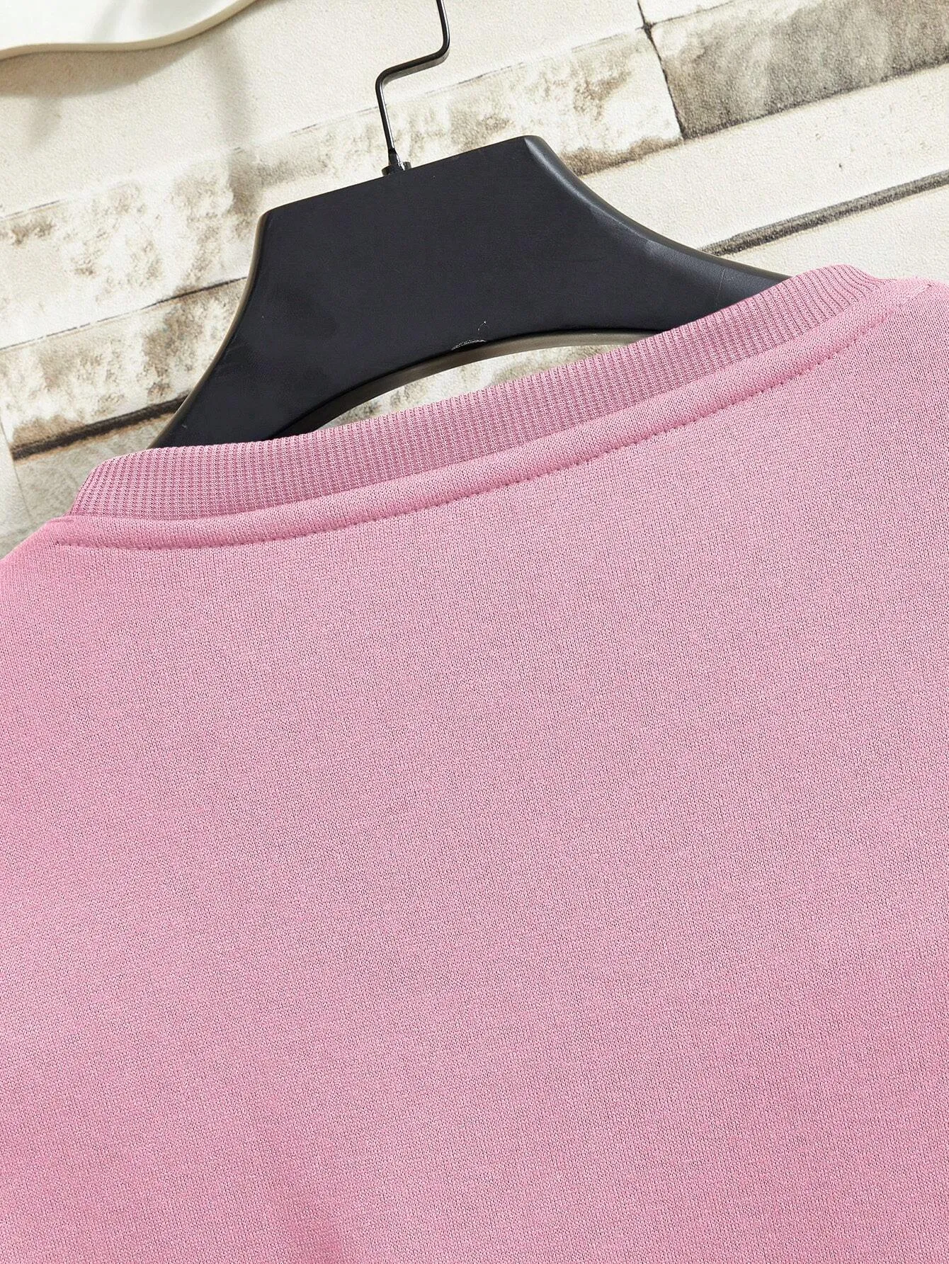 Casual Round Collar Sweatshirt