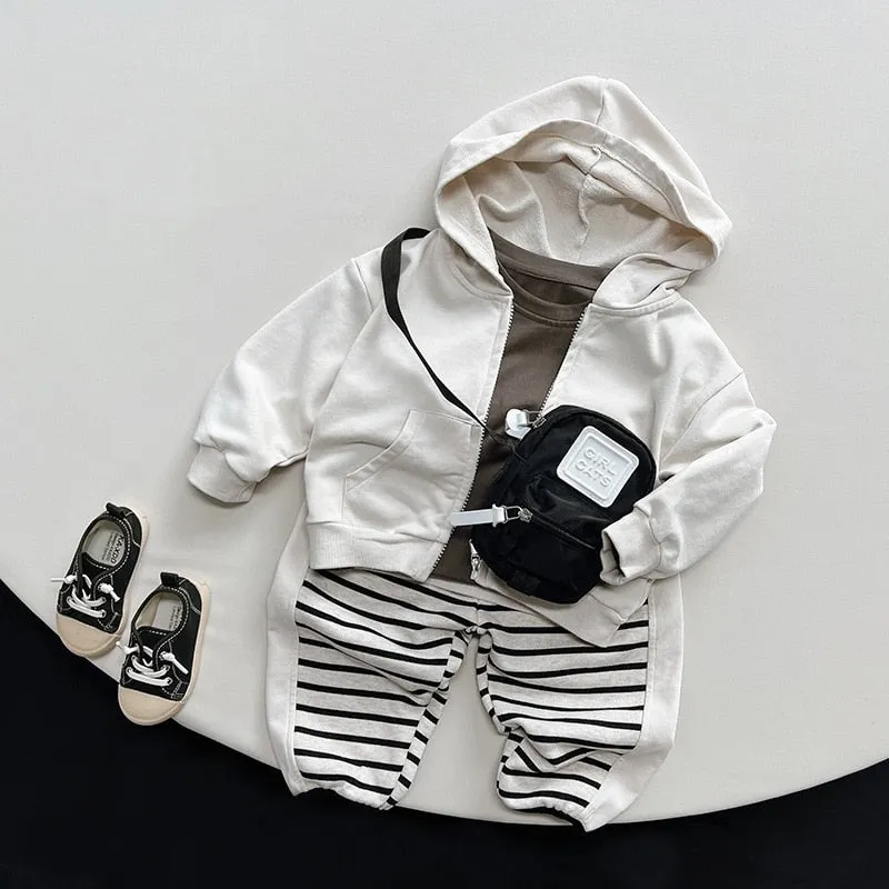 Children's Casual Hooded Jacket