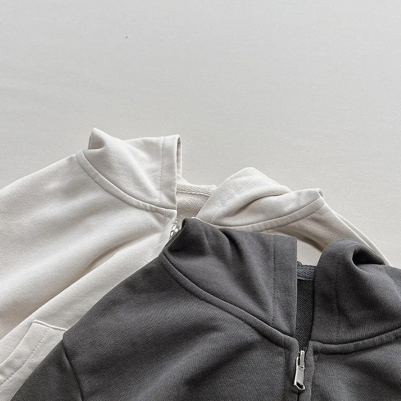 Children's Casual Hooded Jacket