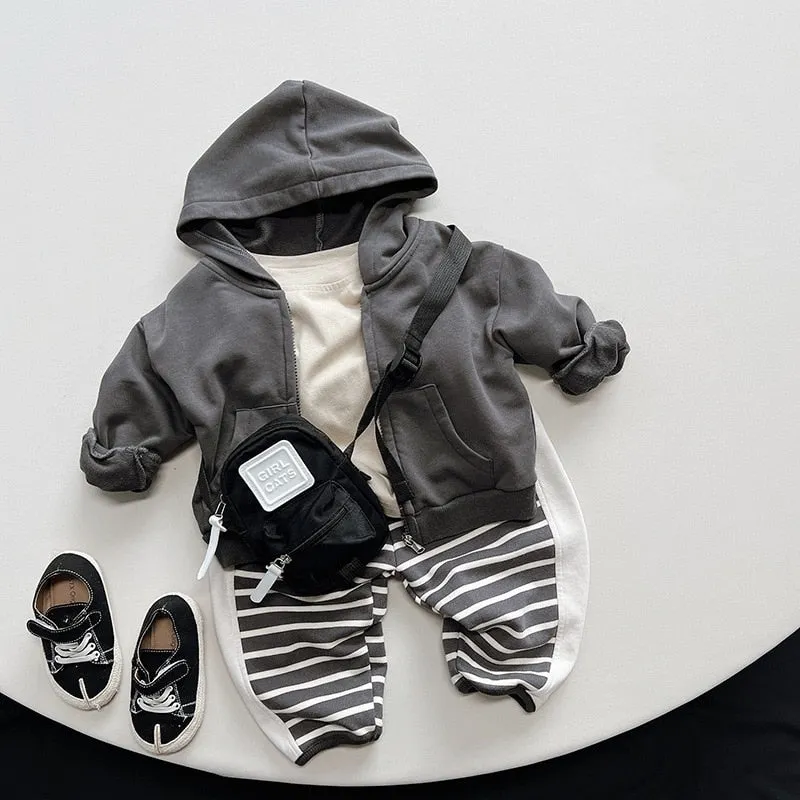 Children's Casual Hooded Jacket