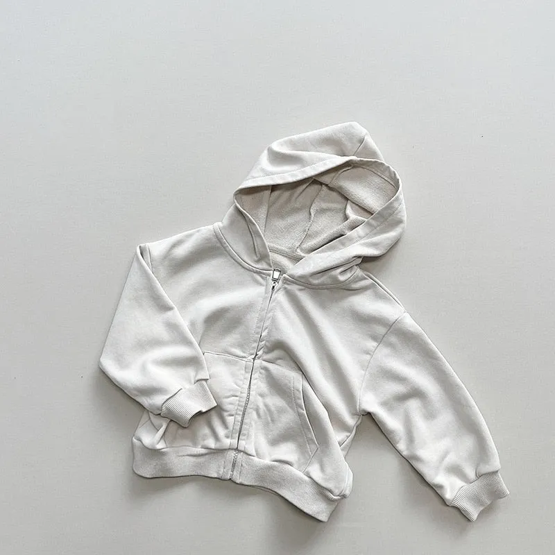 Children's Casual Hooded Jacket