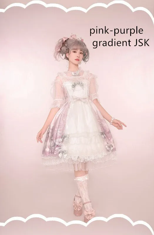 Confession Balloon~Unicorn~Sweet Lolita Dress and blouse Multicolors
