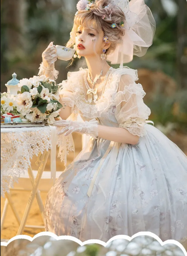 Confession Balloon~Unicorn~Sweet Lolita Dress and blouse Multicolors