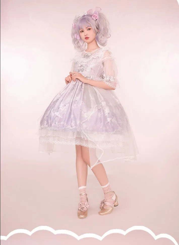 Confession Balloon~Unicorn~Sweet Lolita Dress and blouse Multicolors
