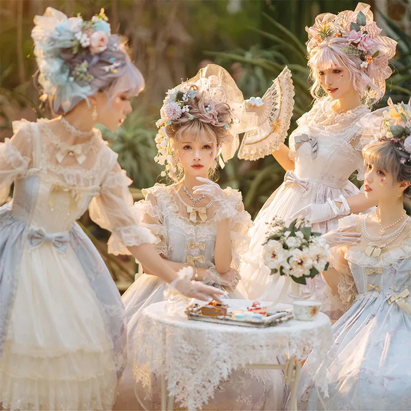 Confession Balloon~Unicorn~Sweet Lolita Dress and blouse Multicolors