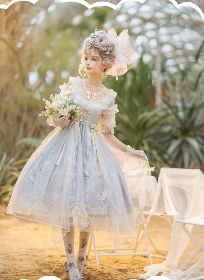 Confession Balloon~Unicorn~Sweet Lolita Dress and blouse Multicolors