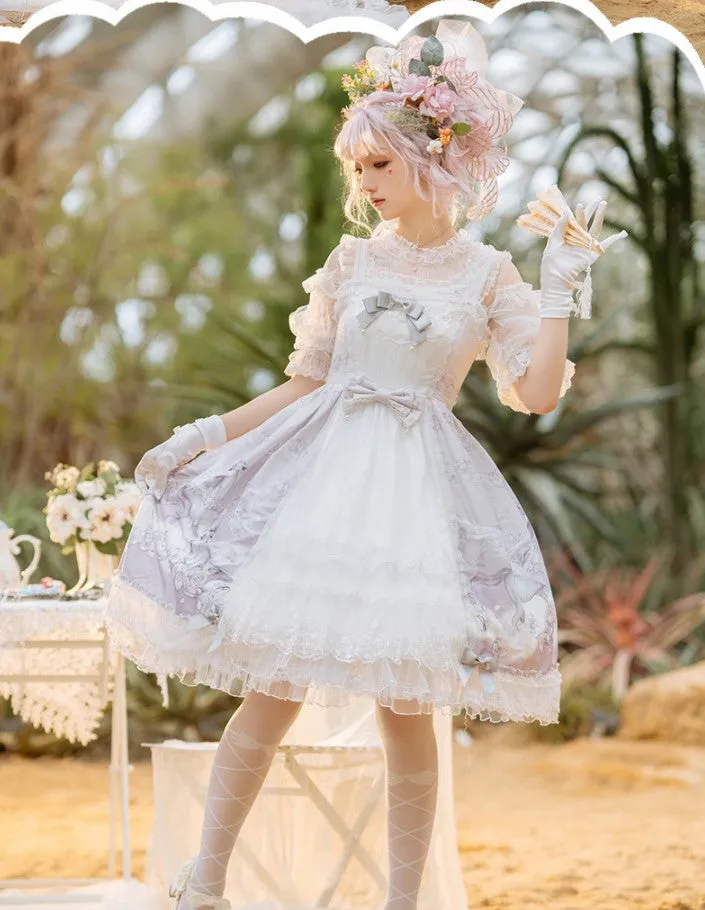 Confession Balloon~Unicorn~Sweet Lolita Dress and blouse Multicolors