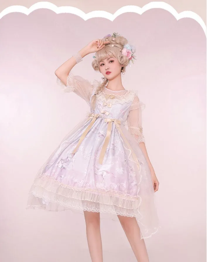 Confession Balloon~Unicorn~Sweet Lolita Dress and blouse Multicolors