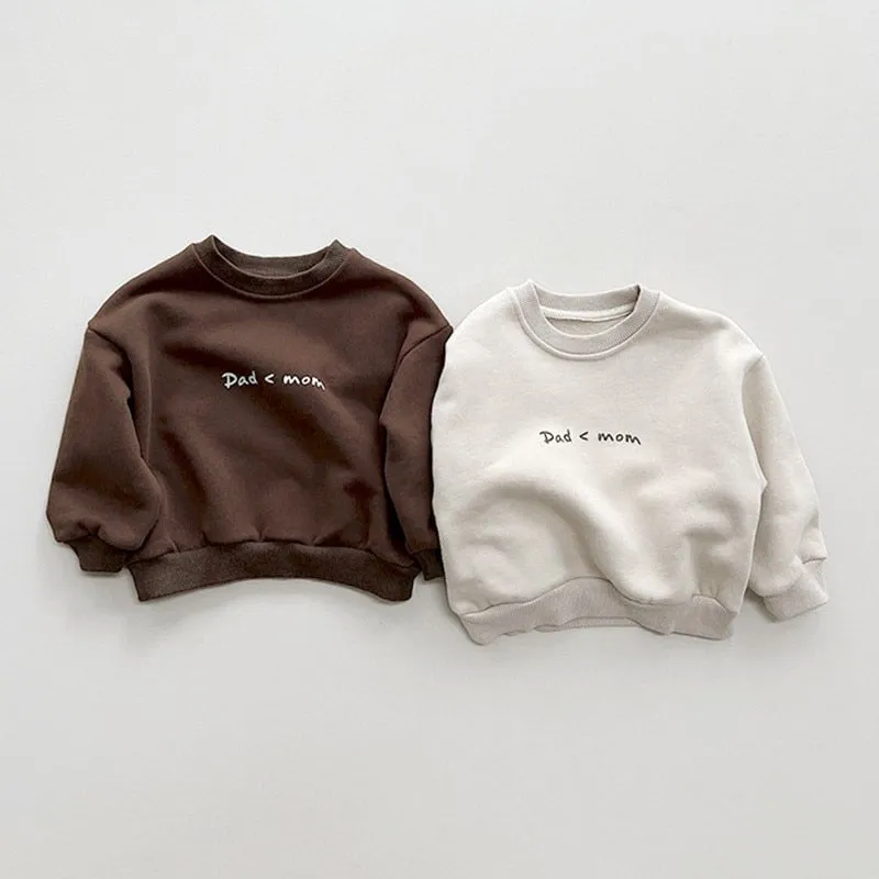 'Dad < Mom' Casual Sweatshirt