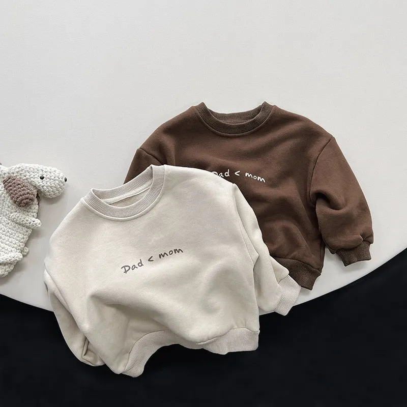'Dad < Mom' Casual Sweatshirt