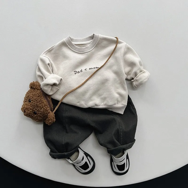'Dad < Mom' Casual Sweatshirt