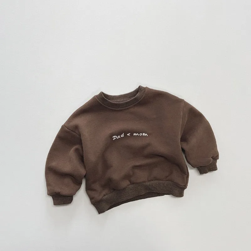 'Dad < Mom' Casual Sweatshirt