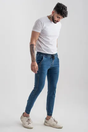 Dark Blue Jog Jeans