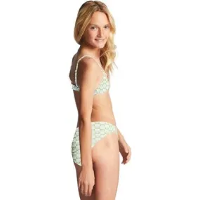 Daze All Day Striped Triathlon Bikini Set - Billabong Girls - Moss Meadow