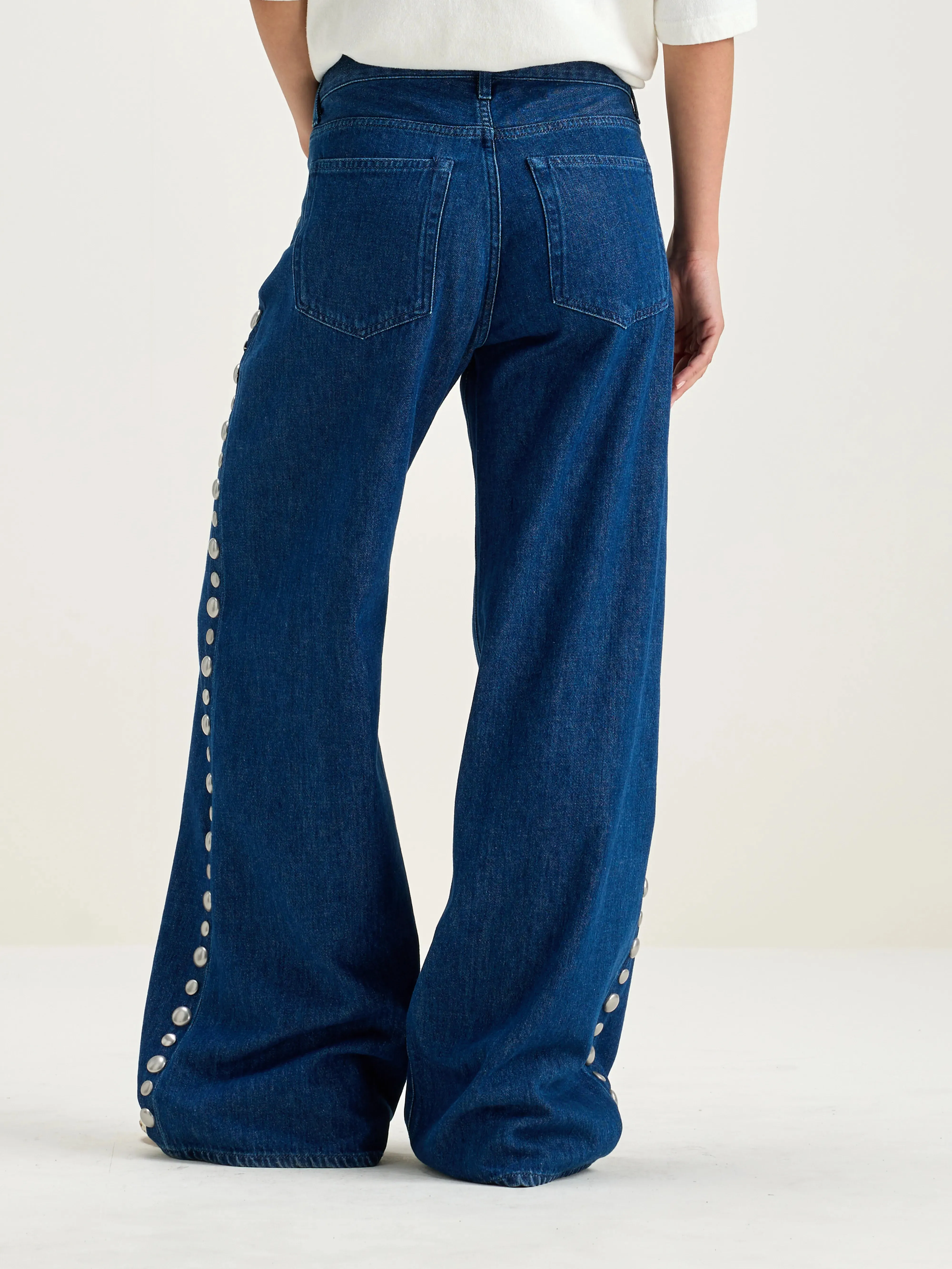 Denim N. 97 wide jeans (242 / W / 60S STONE WASH)