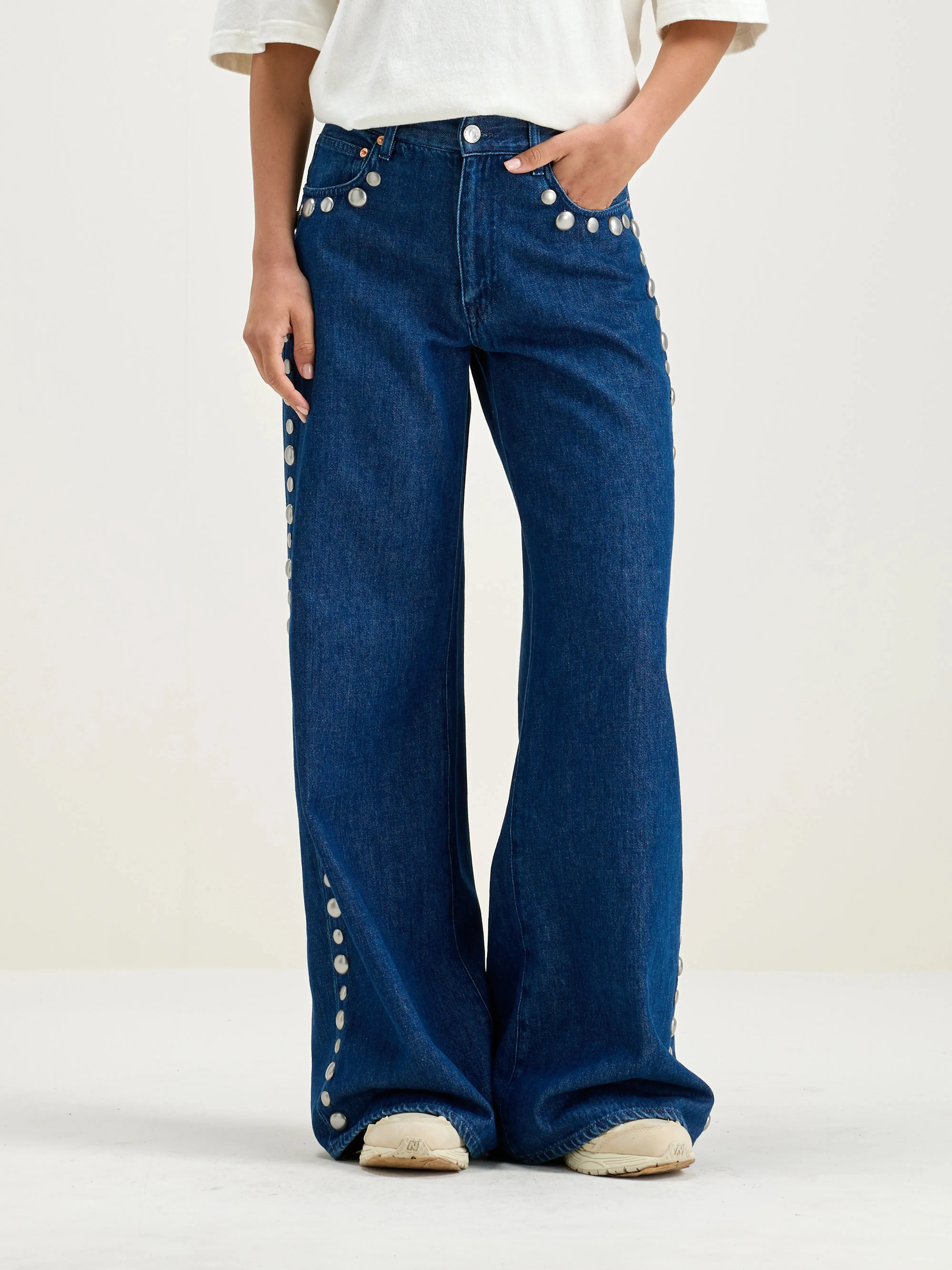 Denim N. 97 wide jeans (242 / W / 60S STONE WASH)