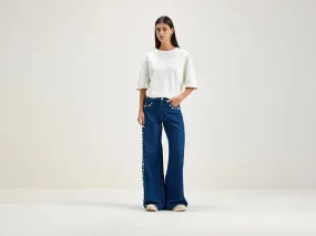 Denim N. 97 wide jeans (242 / W / 60S STONE WASH)