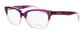 Diesel DL5037 Violet Soft Cateye Eyeglasses