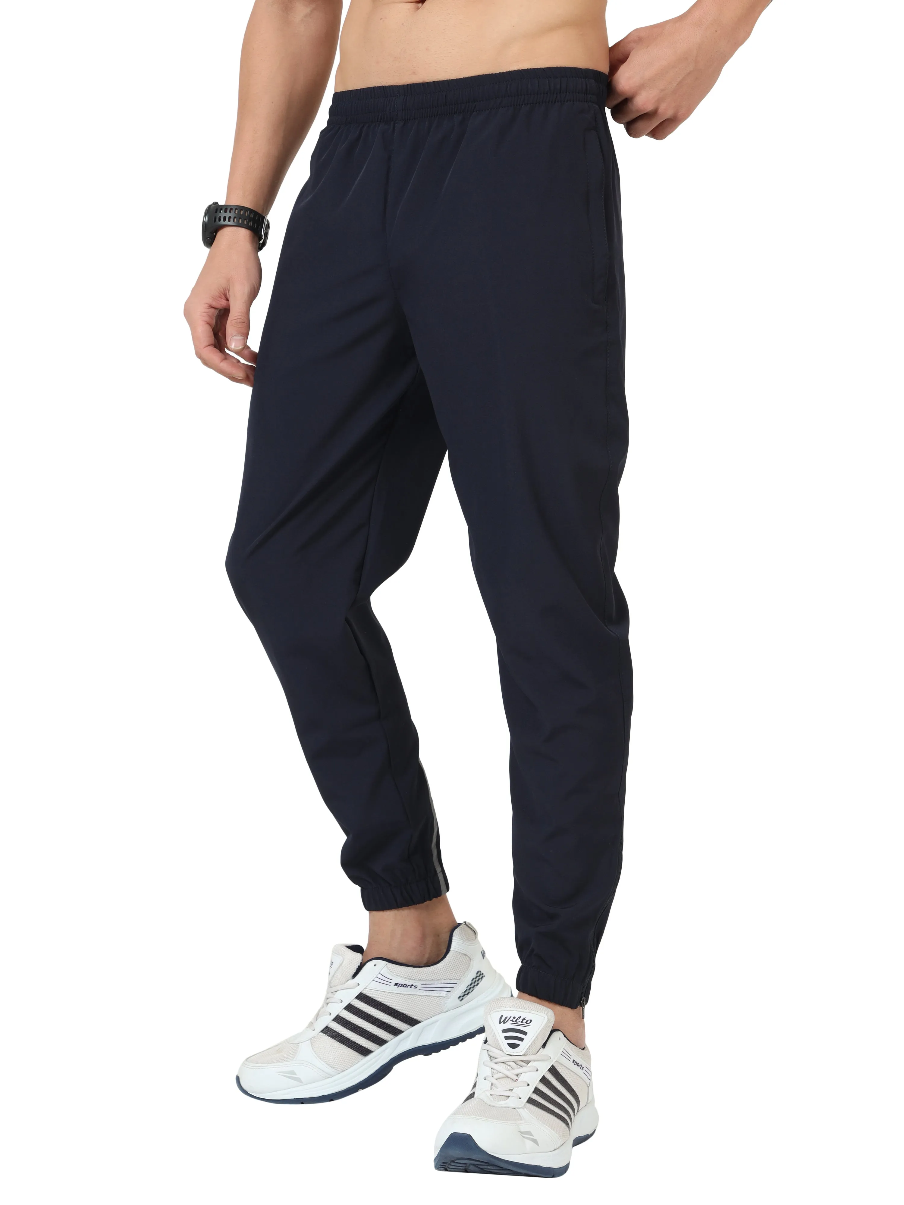 Dry-fit Lycra Joggers |  3 Stripes