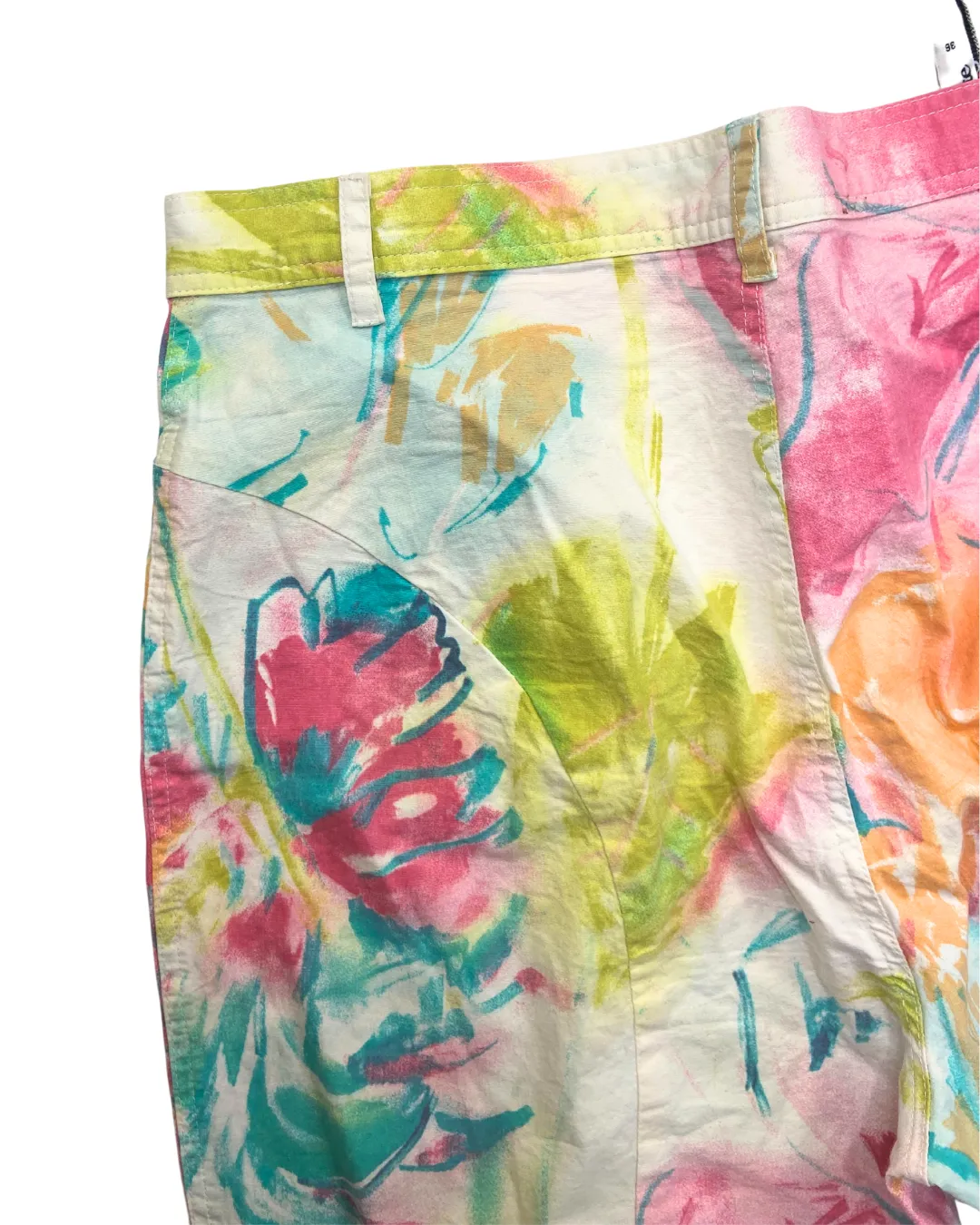 Elinette Pastel Abstract Trousers