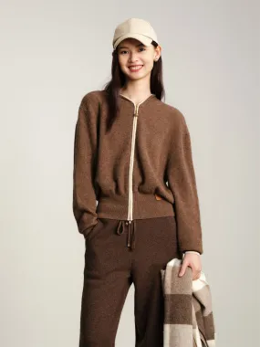 EP YAYING Hooded Knitted Wool Sweater